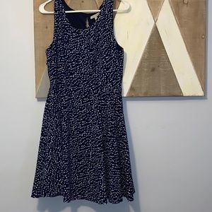 Navy and White Polka Dot 41 Hawthorne Dress